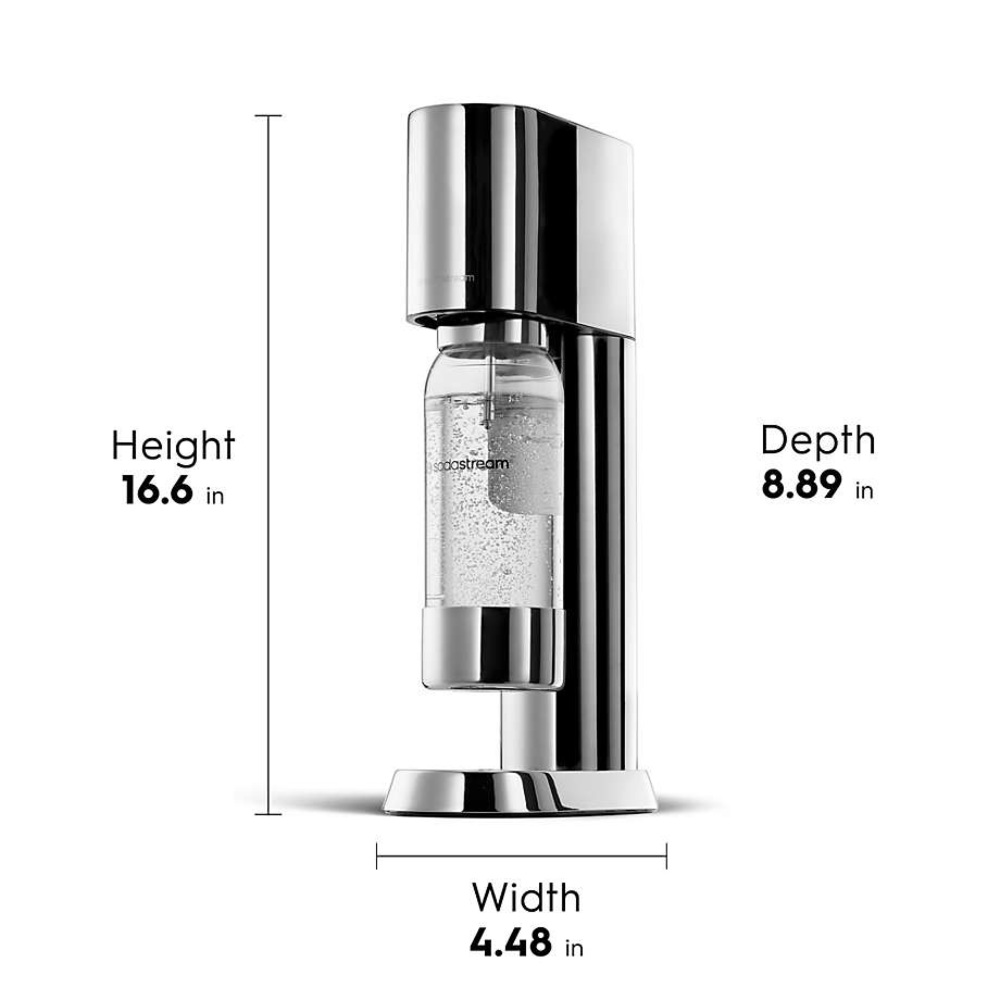 Enzo a SodaStream experience - Sparkling Water and soda Maker in Stainless Steel - Picture 3 of 4